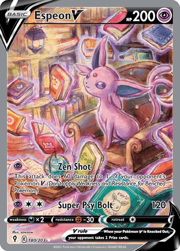Espeon V — Evolving Skies #180