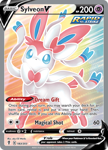 Sylveon V — Evolving Skies #183