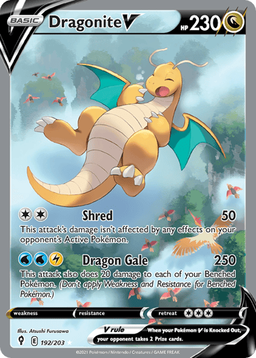 Dragonite V — Evolving Skies #192