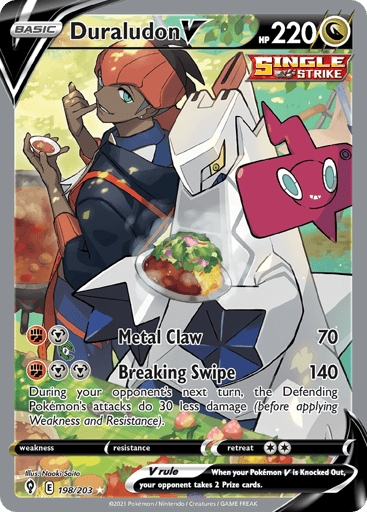 Duraludon V — Evolving Skies #198