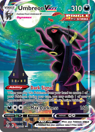 Umbreon VMAX — Evolving Skies #215