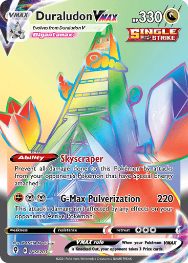 Duraludon VMAX — Evolving Skies #219