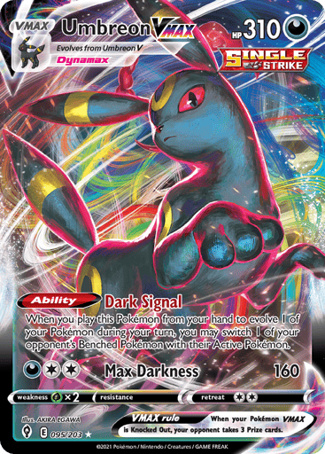 Umbreon VMAX — Evolving Skies #95