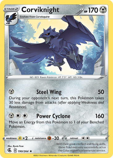 Corviknight — Fusion Strike #190