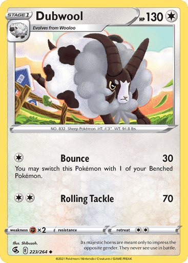 Dubwool — Fusion Strike #223
