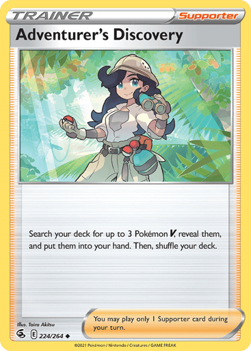 Adventurer's Discovery — Fusion Strike #224