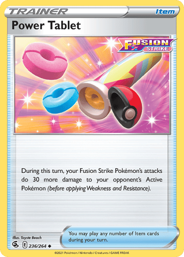 Power Tablet — Fusion Strike #236