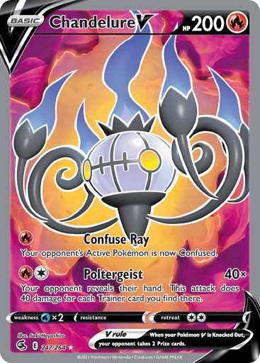 Chandelure V — Fusion Strike #247