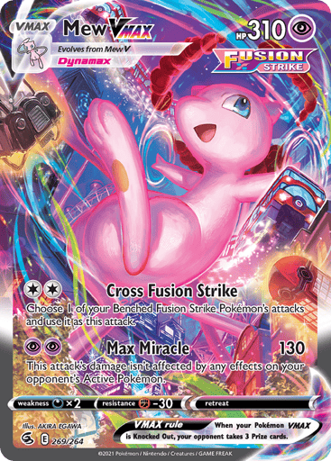Mew VMAX — Fusion Strike #269