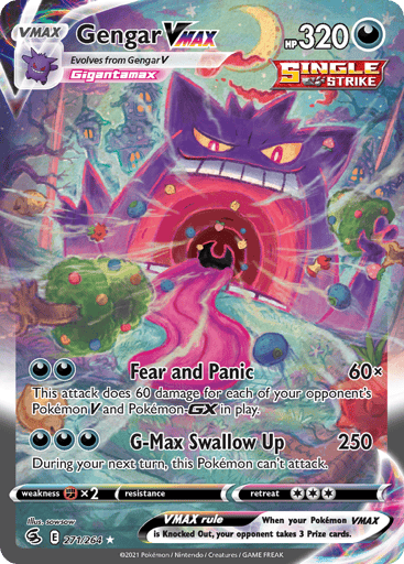 Gengar VMAX — Fusion Strike #271