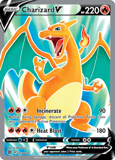 Charizard V — Brilliant Stars #153