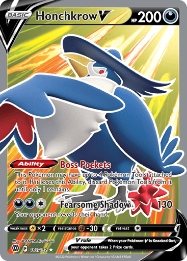 Honchkrow V — Brilliant Stars #161