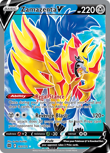 Zamazenta V — Brilliant Stars #163