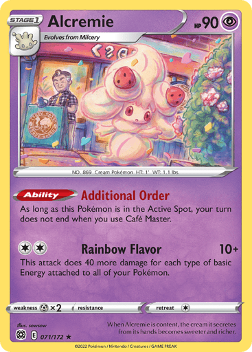 Alcremie — Brilliant Stars #71