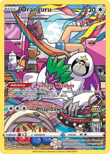 Oranguru — Brilliant Stars Trainer Gallery #TG12