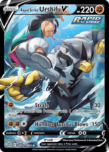 Rapid Strike Urshifu V — Brilliant Stars Trainer Gallery #TG20