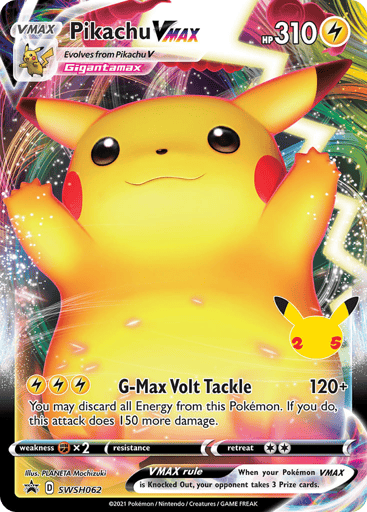 Pikachu VMAX — SWSH Black Star Promos #SWSH062