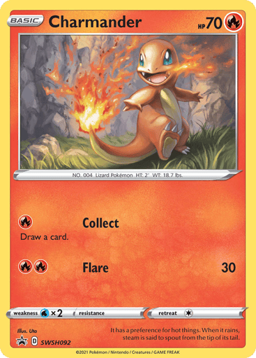 Charmander Price – SWSH Black Star Promos #PR-SW SWSH092