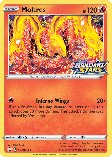 Moltres — SWSH Black Star Promos #SWSH185