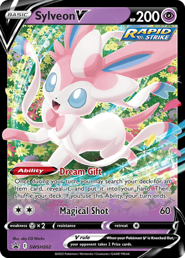 Sylveon V — SWSH Black Star Promos #SWSH202