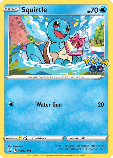 Squirtle — SWSH Black Star Promos #SWSH233
