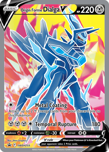 Origin Forme Dialga V — SWSH Black Star Promos #SWSH255