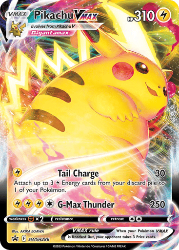 Pikachu VMAX — SWSH Black Star Promos #SWSH286