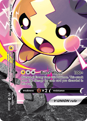 Morpeko V-UNION — SWSH Black Star Promos #SWSH289