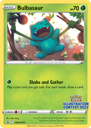 Bulbasaur — SWSH Black Star Promos #SWSH303