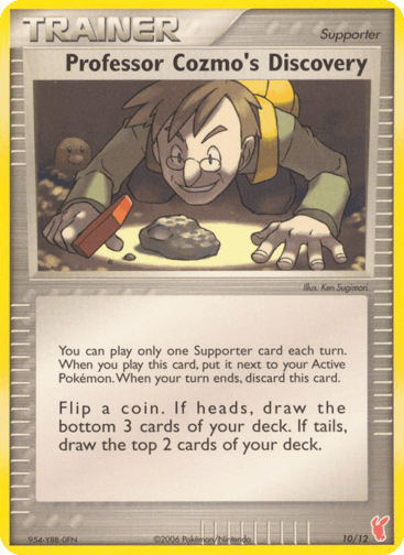 Professor Cozmo's Discovery — EX Trainer Kit 2 Plusle #10