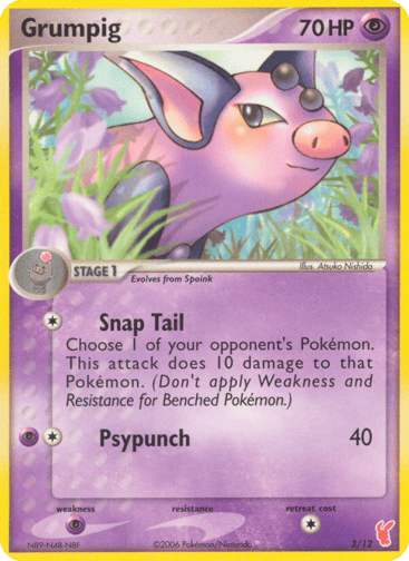 Grumpig — EX Trainer Kit 2 Plusle #3