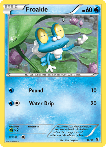 Froakie — Kalos Starter Set #12