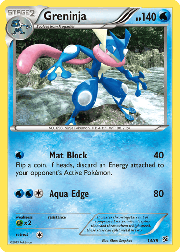 Greninja — Kalos Starter Set #14