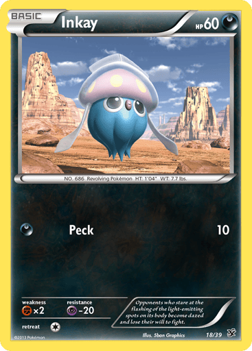 Inkay — Kalos Starter Set #18