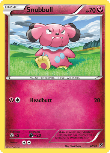 Snubbull — Kalos Starter Set #22