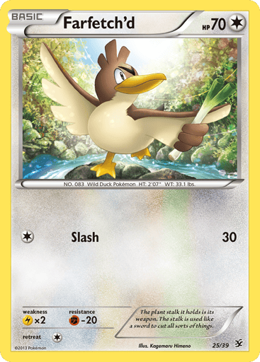 Farfetch'd — Kalos Starter Set #25