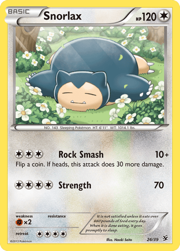Snorlax — Kalos Starter Set #26