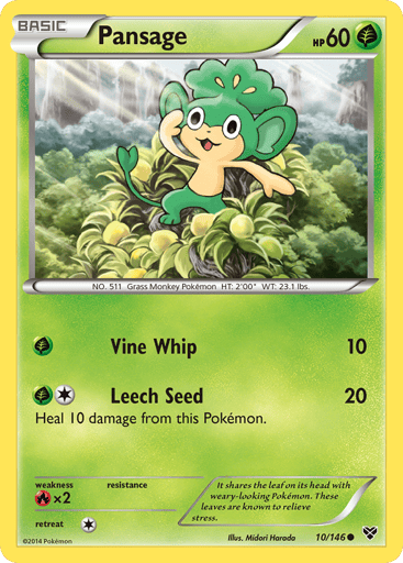 Pansage — XY #10