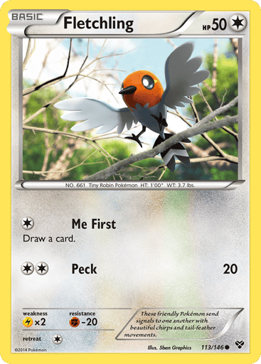 Fletchling — XY #113