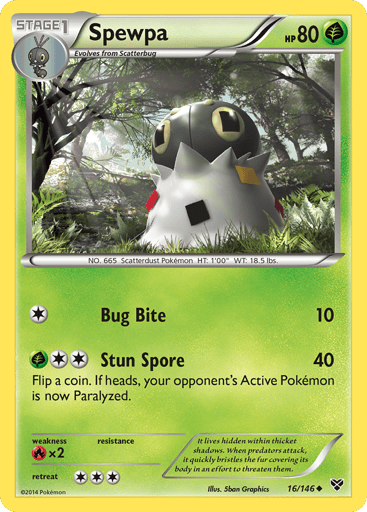Spewpa — XY #16