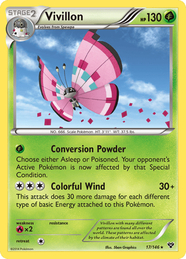 Vivillon — XY #17