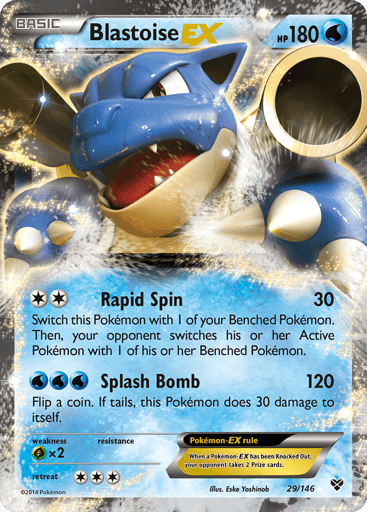 Blastoise-EX — XY #29
