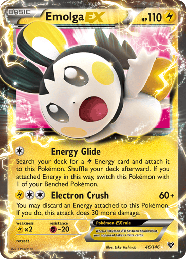 Emolga-EX — XY #46