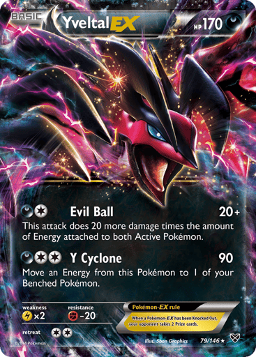 Yveltal-EX — XY #79