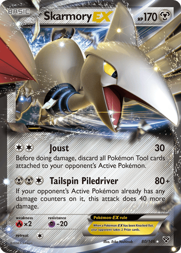 Skarmory-EX — XY #80