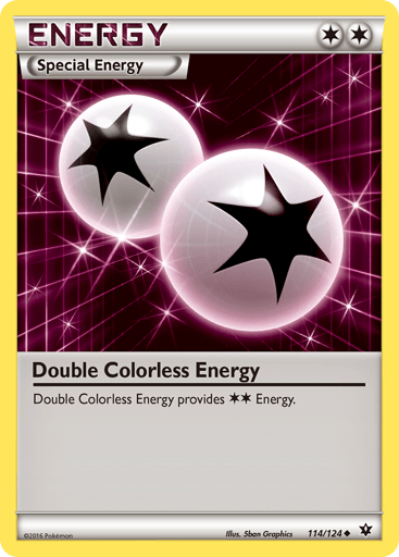 Double Colorless Energy — Fates Collide #114