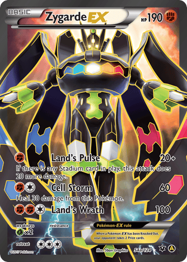 Zygarde-EX — Fates Collide #54a