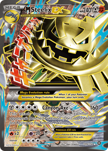 M Steelix-EX — Steam Siege #109