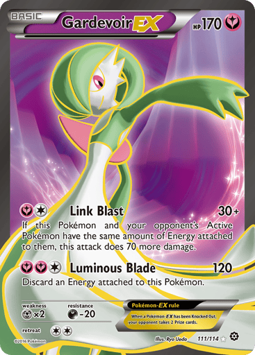 Gardevoir-EX — Steam Siege #111