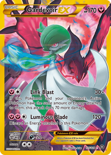 Gardevoir-EX — Steam Siege #116